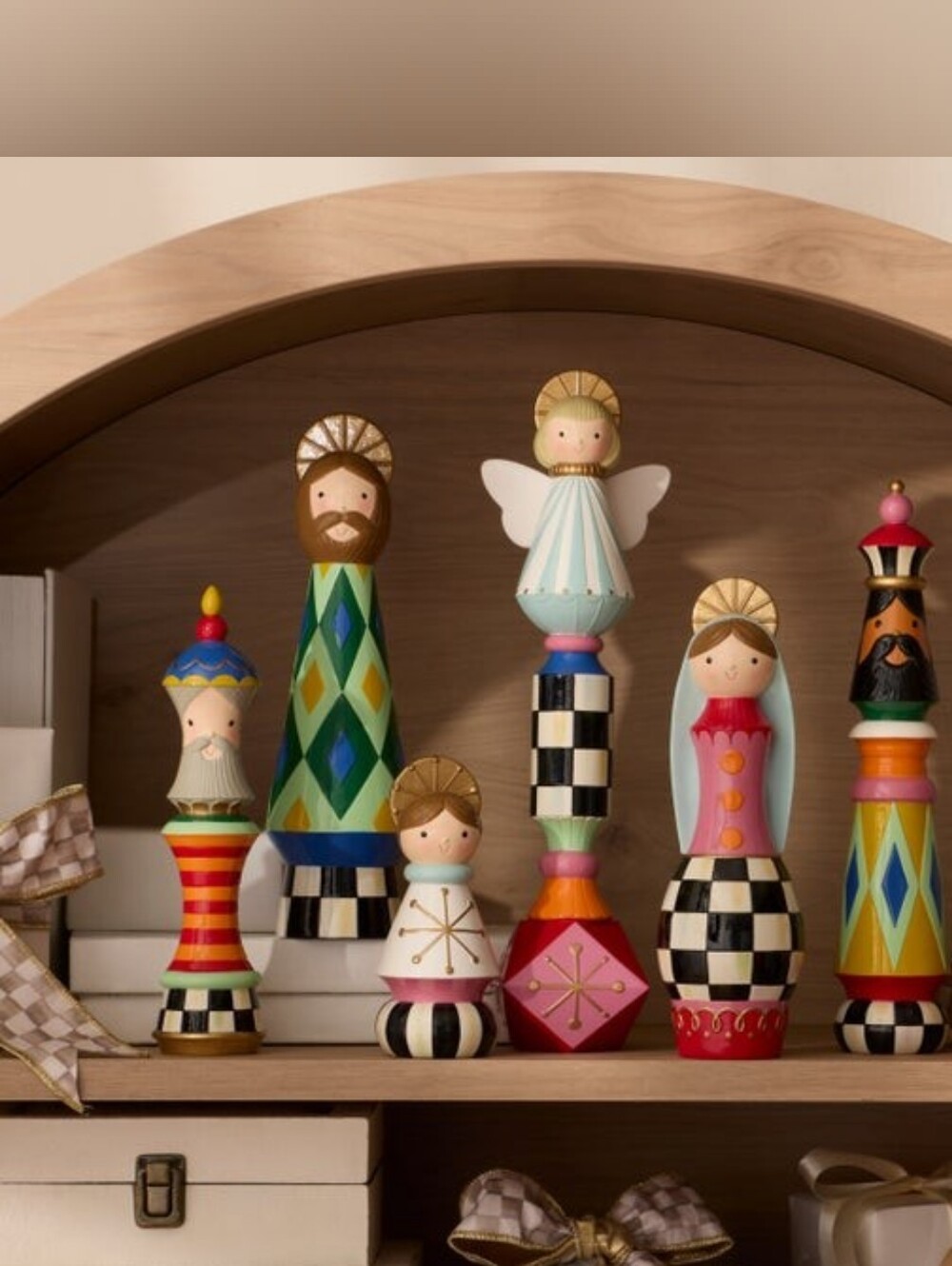 Mackenzie Childs Nativity.